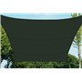 Toile Solaire Voile d'ombrage rectangulaire 2 x 3 m en Tissu déperlant - Coloris Gris