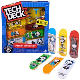 FINGER SKATE - TECH DECK - SKATE SHOP BONUS PACK - Atelier Authentique Finger Skates 96 mm A Personnaliser - 6028845 - Jouet Enf