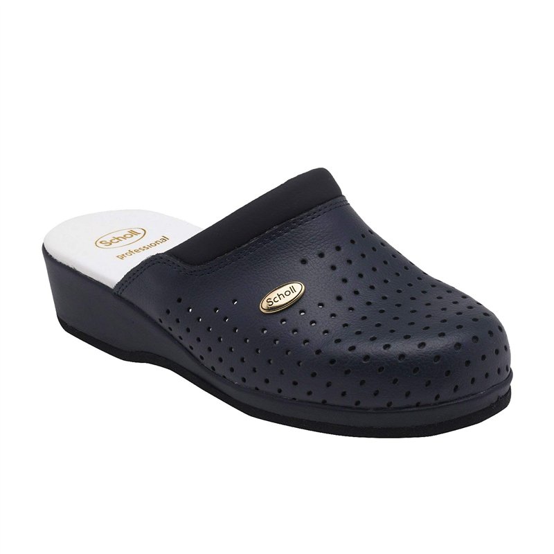 Image secondaire de Scholl Clog Backguard, Zoccoli Sanitari Medicali, Donna, Blue Navy, 40 EU