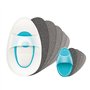 SHOP-STORY - Kit De Gants Dépilatoires Vibrant Exfoliant Disques Douceur Epilation 100% Naturelle Rasage manuel Homme Femme Epil