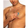 SHOP-STORY - Kit De Gants Dépilatoires Vibrant Exfoliant Disques Douceur Epilation 100% Naturelle Rasage manuel Homme Femme Epil