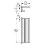 GROHE 40804000 Porte-Serviettes Selection Cube, Chrome