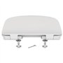 Ideal Standard TESI Abattant WC, Lunette Toilette, Siège WC, Ultra-Fin, Frein De Chute Blanc, Certifié NF, Modèle authentique,T3