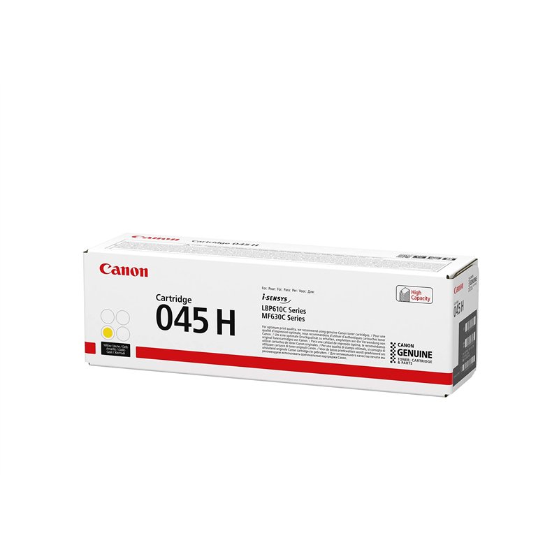Image secondaire de Canon Cartouche de Toner 045H Y - Jaune - Haut Rendement Noir