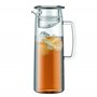 Bodum - 11575-10S - Biasca - Pichet Infuseur avec Couvercle Filtrant - Verre Transparent