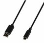 Konix Mythics Cordon de charge USB 2 m pour console Nintendo Switch - Noir