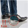 SHOP STORY - Semelle Talonnette Grandissante 5 Niveaux en Silicone pour Homme et Femme - Semelles Talonnettes Grandissantes, Tra