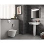Ideal Standard Pack WC suspendu Cuvette Connect Air Aquablade + Abattant Ultrafin Frein de chute E008701