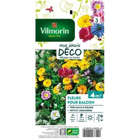 Vilmorin 5860442 Fleur annuelle pour Balcons Multicolore 9 x 0.5 x 16 cm