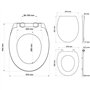 Tiger Abattant WC Ventura, Duroplast, Pergamon