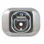 Docks GMAR48 Anneau d'Arrimage Rectangulaire Acier Zingué, Gris, 11/130 x 96 mm