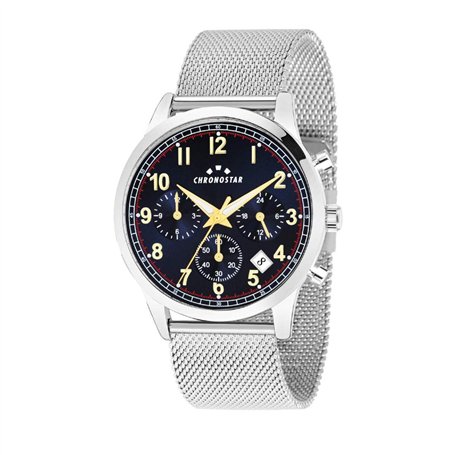 Chronostar Montre Homme, Collection ROMEOW, en Alliage, Acier - R3753269003