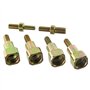 SPARES2GO Tête de Bobine de Fil Rechargeable Universelle à Double Ligne - pour débroussailleuses et élagueuses à Essence (Assemb
