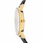 Armani Exchange Montre pour femme , mouvement à trois aiguilles, boîtier en acier inoxydable doré de 36 mm avec bracelet en acie