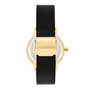 Armani Exchange Montre pour femme , mouvement à trois aiguilles, boîtier en acier inoxydable doré de 36 mm avec bracelet en acie