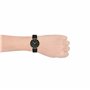 Armani Exchange Montre pour femme , mouvement à trois aiguilles, boîtier en acier inoxydable doré de 36 mm avec bracelet en acie