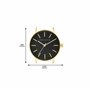 Armani Exchange Montre pour femme , mouvement à trois aiguilles, boîtier en acier inoxydable doré de 36 mm avec bracelet en acie