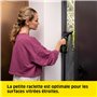 Kärcher Nettoyeur de Vitres WV 2 Black Edition, Autonomie de Batterie : 35 min, Affichage LED, 2 Raclettes, Pulvérisateur avec M