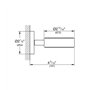 GROHE Essentials – support pour Douille/distributeur Brushed Warm Sunset