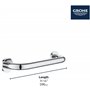 GROHE Essentials – Barre de Grip 300 Brushed Nickel