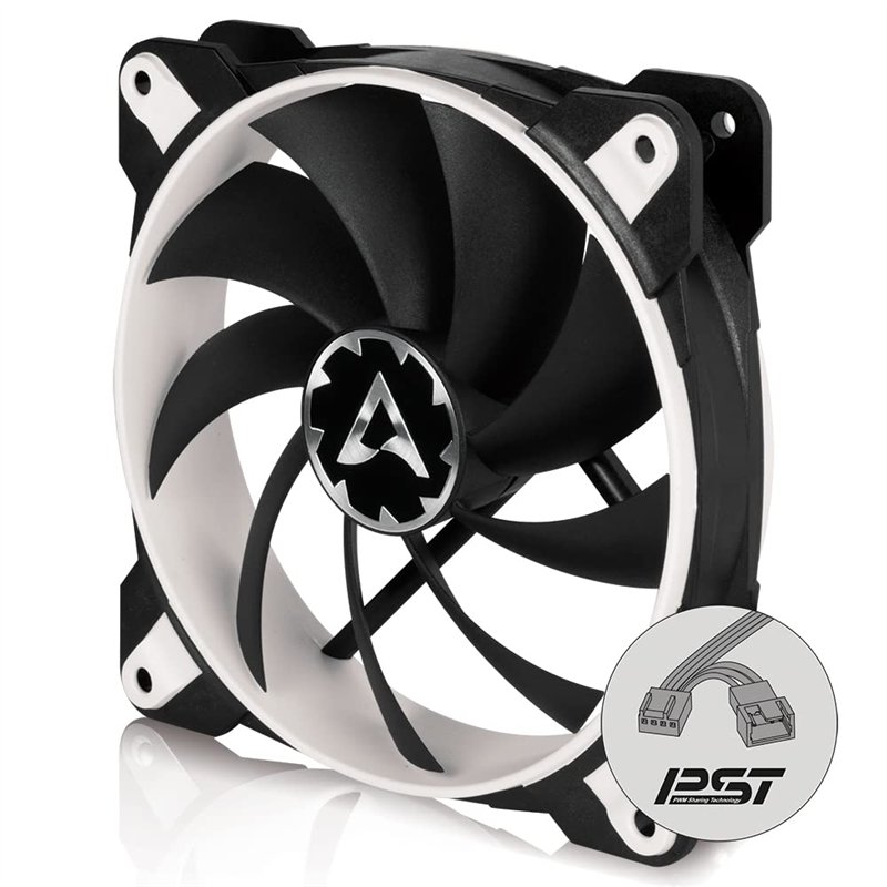 ARCTIC BioniX F120 - Ventilateur PC, 120 mm Ventilateur Boîtier Gaming avec PWM PST, Ventilateur Refroidissement avec Fonction d
