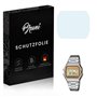Bruni Protecteur d'écran compatible avec Casio A158WEA-9EF Film Protecteur, cristal clair Écran protecteur (2X)