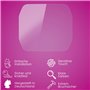 atFoliX Protection Écran Film de verre en plastique compatible avec Casio A158WEA-1EF Verre film protecteur, 9H Hybrid-Glass FX 