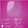 atFoliX Protection Écran Film de verre en plastique compatible avec Casio W-800H-1AVES Verre film protecteur, 9H Hybrid-Glass FX