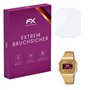 atFoliX Protection Écran Film de verre en plastique compatible avec Casio A168WG-9EF Verre film protecteur, 9H Hybrid-Glass FX P