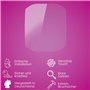 atFoliX Protection Écran Film de verre en plastique compatible avec Casio A168WG-9EF Verre film protecteur, 9H Hybrid-Glass FX P