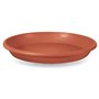 Blim Cylindre Soucoupe Marron foncé, 30 cm