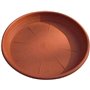 Blim Cylindre Soucoupe Marron foncé, 30 cm