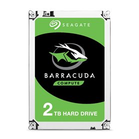 Seagate BarraCuda 2 To, Disque dur interne HDD – 3,5 pouces SATA 6 Gbit/s 7 200 tr/min, 256 Mo de mémoire cache – Ouverture faci