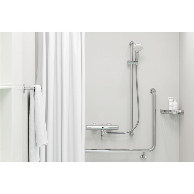 Image secondaire de GROHE 27925001 Tempesta 100 Ensemble de Douche 1 Jet , Argent