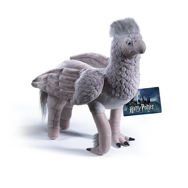 The Noble Collection Buckbeak Collector's Plush by Officially Licensed 15in (38cm) Harry Potter Toy Dolls Grey Hippogriff Plush 