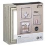 5 five simply smart 3 Grandes étagères murales Cube Effet chêne Gris Fixy