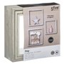 5 five simply smart 3 Grandes étagères murales Cube Effet chêne Gris Fixy