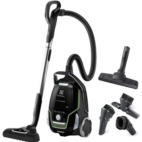 Electrolux UltraOne, Aspirateur Traineau avec Sac, Ultra Silencieux 65 dB, 2 sacs inclus, Performance d'Aspiration, Poignée Ergo