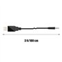 Câble de recharge JBL 2,5 mm 1 m 1-Pack Noir