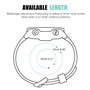 Fit-power Bracelet de rechange pour montre connectée Garmin Forerunner 220/230/235/620/630 Noir/gris Taille unique, noir/gris, R