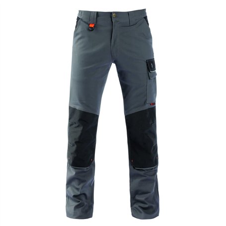 PANTALONES TENERE PRO GRIS/NEGRO XL