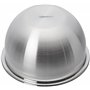 Amazon Basics Maison Lot de 3 saladiers en acier inoxydable, Argenté