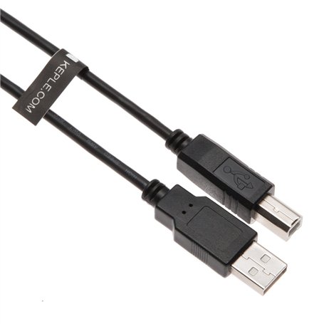 USB-B-Kabel für DJ-Midi-Controller, Tastaturen, Sampler, Effektpads, Synthesizer von Numark, Pioneer, Native Instruments, Trakto