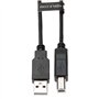 USB-B-Kabel für DJ-Midi-Controller, Tastaturen, Sampler, Effektpads, Synthesizer von Numark, Pioneer, Native Instruments, Trakto