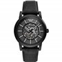 Emporio Armani Homme Analogique Quartz Montre avec Bracelet en Cuir AR60008