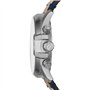 Diesel Homme Chronographe Quartz Montre avec Bracelet en Cuir DZ4470