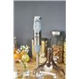 Moulinex DD650D Quickchef1in1 Mélangeur plongeant, pied en acier, technologie Powelix, 10 vitesses, 800 ml, inoxydable