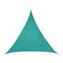 Voile d'ombrage Triangulaire 5 x 5 x 5 m Curacao - Emeraude