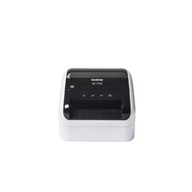 Brother QL-1100 Imprimante d'Étiquettes Industrielle - Grands Formats - Inclus 1 Rouleau DK11247 et 1 Rouleau DK22205