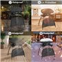 onlyfire Barbecue à gaz BBQ Convient Housses pour Barbecue pour Weber Baby Q, Q200 Q220 et Q2000 Grills à gaz, Noir